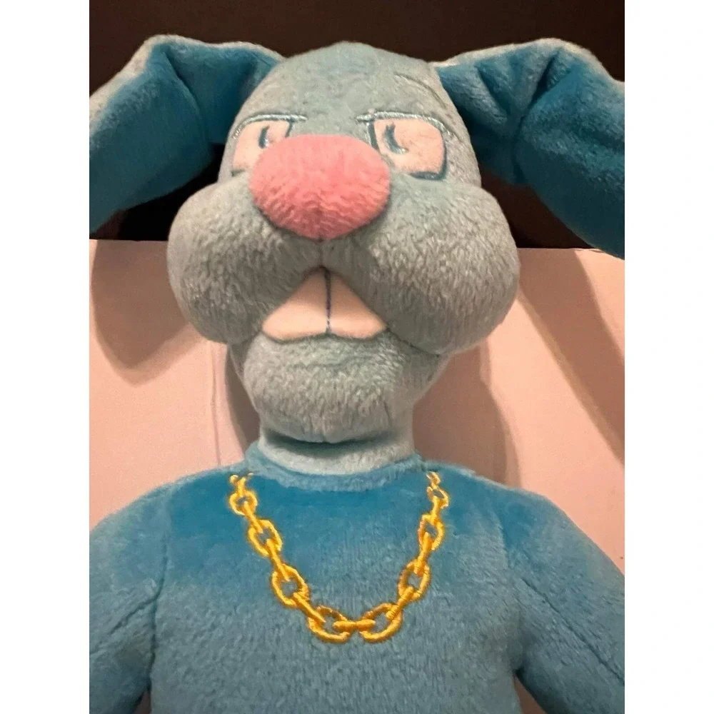 Icy‎ Rabbit Ice Plush Doll Stuffed Animal Bunny Blue